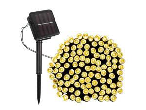 Modern Home Solar LED String Lights - 100ct Warm White Modern Home Solar LED String Lights - 100ct Warm White