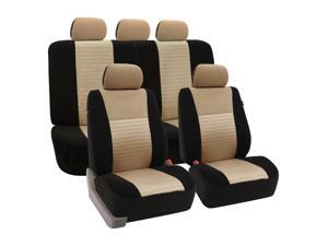Fabric Seat Covers Airbag Ready & Rear 40/60, 50/50, 60/40 Split w. 5 Headrests Fabric Seat Covers Airbag Ready & Rear 40/60, 50/50, 60/40 Split w. 5 Headrests