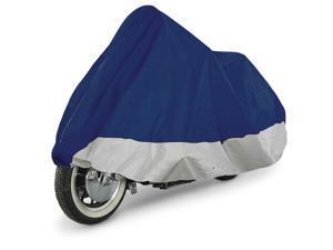 FH-MC701 FH Group Premium Taffeta PU Coated Fabric Motorcycle Cover blue / silver, Size M 93 x 36 x 47 FH-MC701 FH Group Premium Taffeta PU Coated Fabric Motorcycle Cover blue / silver, Size M 93 x 36 x 47