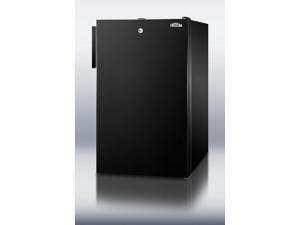 Summit FS408BL7: Commercially listed 20" wide counter height all-freezer, -20(degree) C capable with a loc Summit FS408BL7: Commercially listed 20" wide counter height all-freezer, -20(degree) C capable with a loc
