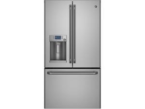 General Electric CYE22TSHSS: GE Cafe Series ENERGY STAR ® 22.1 Cu. Ft. Counter-Depth French-Door Refri General Electric CYE22TSHSS: GE Cafe Series ENERGY STAR ® 22.1 Cu. Ft. Counter-Depth French-Door Refri