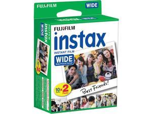 Fujifilm INSTAX Wide Instant Film 100 Pack - 100 SHEETS - (White) For Fujifilm Instax Wide Cameras + Frame Stickers and Microfiber Cloth Accessories Fujifilm INSTAX Wide Instant Film 100 Pack - 100 SHEETS - (White) For Fujifilm Instax Wide Cameras + Frame Stickers and Microfiber Cloth Accessories