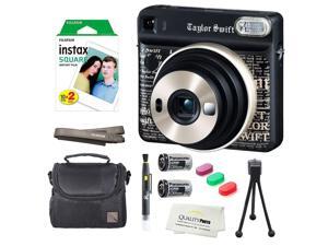 Fujifilm Instax SQUARE SQ6 Instant Film Camera (Taylor Swift Edition) + instax Wide Instant Film, 20 Square Sheets + Extra Accessories Fujifilm Instax SQUARE SQ6 Instant Film Camera (Taylor Swift Edition) + instax Wide Instant Film, 20 Square Sheets + Extra Accessories