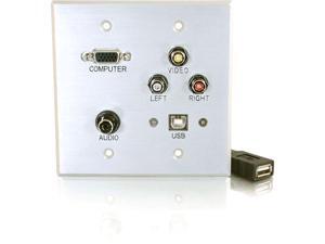 Cables To Go 40545 Wp Dbl Alum Hd-15-3.5-A/V-Usb Cables To Go 40545 Wp Dbl Alum Hd-15-3.5-A/V-Usb