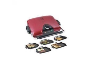 George Foreman GRP97R Next Grilleration G5 - Red - Removable-Plate Grill with 5 Removable Plates - Bonus Omelette Plates George Foreman GRP97R Next Grilleration G5 - Red - Removable-Plate Grill with 5 Removable Plates - Bonus Omelette Plates