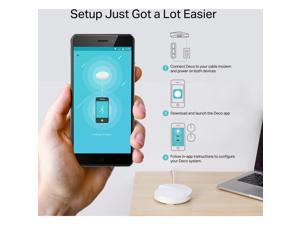TP-Link Smart Hub & Whole Home Mesh WIFI System - ZigBee and Bluetooth Smart Hub, Homecare Support, Seamless Roaming, Tri-Band Dynamic Backhaul, Adaptive Routing, Compatible with Alexa (Deco M9 1- TP-Link Smart Hub & Whole Home Mesh WIFI System - ZigBee and Bluetooth Smart Hub, Homecare Support, Seamless Roaming, Tri-Band Dynamic Backhaul, Adaptive Routing, Compatible with Alexa (Deco M9 1-