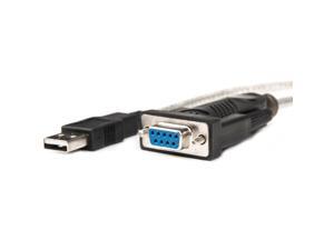 Rocstor 5ft 1 Port USB to Null Modem RS232 DB9 Serial DCE Adapter Cable with FTDI Rocstor 5ft 1 Port USB to Null Modem RS232 DB9 Serial DCE Adapter Cable with FTDI