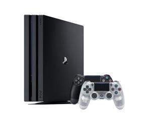 PlayStation 4 Pro 1TB Console Black + Sony DualShock 4 Wireless Controller Crystal PlayStation 4 Pro 1TB Console Black + Sony DualShock 4 Wireless Controller Crystal