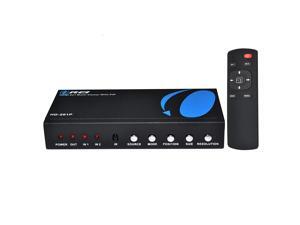 Orei HD-201P 2 X 1 High Speed HDMI Switcher with IR Remote (RS-232) - Supports 3D 1080P with Picture in Picture Orei HD-201P 2 X 1 High Speed HDMI Switcher with IR Remote (RS-232) - Supports 3D 1080P with Picture in Picture
