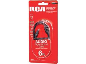 RCA DV11R Digital Optical Cable, 6ft RCA DV11R Digital Optical Cable, 6ft