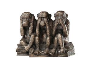 DESIGN TOSCANO PD0093 SEE SPEAK HEAR NO EVIL MONKEYS FIGURINE DESIGN TOSCANO PD0093 SEE SPEAK HEAR NO EVIL MONKEYS FIGURINE