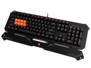 Bloody B740S Black Optical Mechanical Gaming Keyboard with Neon Colors Light Strike (LK) Optical Black Switch, Water Resistance and Swift Response Bloody B740S Black Optical Mechanical Gaming Keyboard with Neon Colors Light Strike (LK) Optical Black Switch, Water Resistance and Swift Response