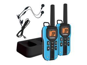 UNIDEN GMR4055-2CKHS 40-Mile 2-Way FRS/GMRS Radios with Headsets (Blue; NiMH Batteries) UNIDEN GMR4055-2CKHS 40-Mile 2-Way FRS/GMRS Radios with Headsets (Blue; NiMH Batteries)