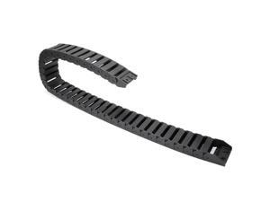 R28 15mm x 40mm (InnerH*InnerW) Black Plastic Wire Carrier Cable Drag Chain 1M Length for CNC R28 15mm x 40mm (InnerH*InnerW) Black Plastic Wire Carrier Cable Drag Chain 1M Length for CNC
