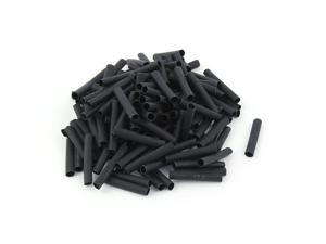 150pcs Wrap Wire Black 3.5mm Dia Heat Shrink Tube Sleeving 30mm Length 2:1 150pcs Wrap Wire Black 3.5mm Dia Heat Shrink Tube Sleeving 30mm Length 2:1