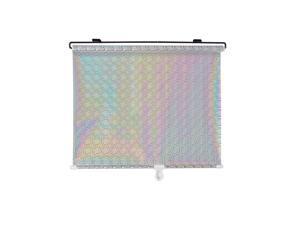 51.2" x 15.7" Reflective Retractable Car Side Front Window Sun Shade UV Visor Roller Silver Tone 51.2" x 15.7" Reflective Retractable Car Side Front Window Sun Shade UV Visor Roller Silver Tone