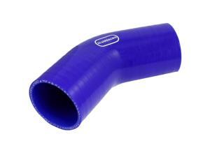 Unique Bargains 57mm 2.25" Intercooler 45 Degree Silicone Elbow Coupler Hose Blue Unique Bargains 57mm 2.25" Intercooler 45 Degree Silicone Elbow Coupler Hose Blue