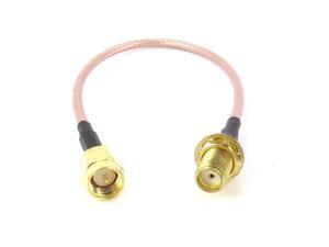 Unique Bargains 18.5cm SMA Male Plug to SMA Female Jack RF Pigtail Coaxial Jumper Cable Unique Bargains 18.5cm SMA Male Plug to SMA Female Jack RF Pigtail Coaxial Jumper Cable