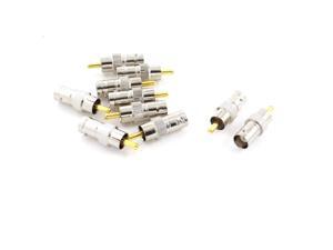 10pcs BNC Female Jack to RCA Male Plug Adapter CCTV Camera Cable Connector 10pcs BNC Female Jack to RCA Male Plug Adapter CCTV Camera Cable Connector