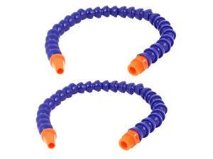 Unique Bargains 2 Pcs Lathe Round Nozzle Flexible 1/2"BSP Thread Oil Coolant Pipe Hose 60cm Long Unique Bargains 2 Pcs Lathe Round Nozzle Flexible 1/2"BSP Thread Oil Coolant Pipe Hose 60cm Long