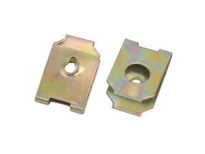 30 Pcs 6mm Hole Spring Metal Plate Car Door Pannel Screw U-Type Clips Rivets 30 Pcs 6mm Hole Spring Metal Plate Car Door Pannel Screw U-Type Clips Rivets