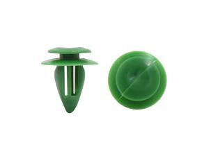 100Pcs Green Car Plastic Trim Door Panel Retainer Clips Rivet Fastener 8mm Hole 100Pcs Green Car Plastic Trim Door Panel Retainer Clips Rivet Fastener 8mm Hole