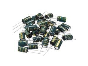 Aluminum Radial Electrolytic Capacitor Low ESR Green with 680UF 10V 105 Celsius Life 3000H 8 x12 mm High Ripple Current,Low Impedance 30pcs Aluminum Radial Electrolytic Capacitor Low ESR Green with 680UF 10V 105 Celsius Life 3000H 8 x12 mm High Ripple Current,Low Impedance 30pcs