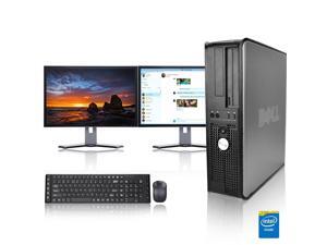 Dell Optiplex Desktop Computer 2.3 GHz Core 2 Duo Tower PC, 4GB, 500GB HDD, Windows 10 x64, Office 365 Essentials, 17" Dual Monitor , Radeon 128MB DDR2, USB Mouse & Keyboard Dell Optiplex Desktop Computer 2.3 GHz Core 2 Duo Tower PC, 4GB, 500GB HDD, Windows 10 x64, Office 365 Essentials, 17" Dual Monitor , Radeon 128MB DDR2, USB Mouse & Keyboard