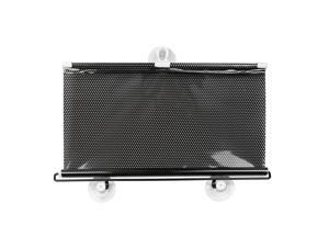 Retractable Car Curtain Window Roller Sun Shade Protector Black 58x125cm Retractable Car Curtain Window Roller Sun Shade Protector Black 58x125cm