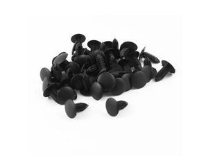 Unique Bargains 50 Pcs Black Plastic Car Trim Clip Rivet Fastener 6.8mm Hole 18mm Head Unique Bargains 50 Pcs Black Plastic Car Trim Clip Rivet Fastener 6.8mm Hole 18mm Head