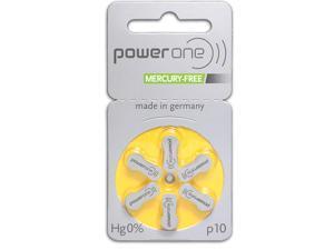 PowerOne Mercury Free Size 10 Hearing Aid Batteries (60 Batteries) PowerOne Mercury Free Size 10 Hearing Aid Batteries (60 Batteries)