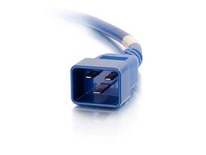 C2G 17714 12 AWG Power Cord - C20 to C19, Blue (2 Foot, 0.60 Meters) C2G 17714 12 AWG Power Cord - C20 to C19, Blue (2 Foot, 0.60 Meters)