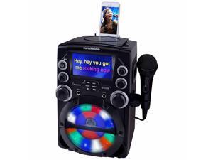 Karaoke Usa GQ740 4.3 in. Color TFT Screen CDG Karaoke System - Black Karaoke Usa GQ740 4.3 in. Color TFT Screen CDG Karaoke System - Black