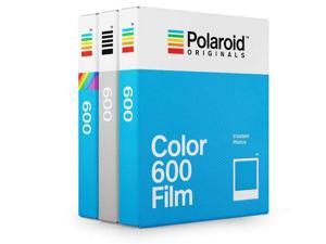 Polaroid 600 Film Triple Pack ( 1 x B&W/ 1 x Color / 1x Color w/Color Frames) Polaroid 600 Film Triple Pack ( 1 x B&W/ 1 x Color / 1x Color w/Color Frames)