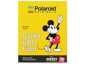 Polaroid Originals Mickey Mouse 90th Anniversary Edition Color 600 Instant Film Polaroid Originals Mickey Mouse 90th Anniversary Edition Color 600 Instant Film