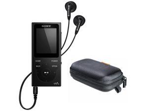 Sony NW-E395 Walkman MP3 Player (16GB, Black) with Hard Carrying Case Sony NW-E395 Walkman MP3 Player (16GB, Black) with Hard Carrying Case