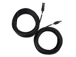 RENOGY® One Pair of 30ft. 10AWG Adaptor Kit Solar Cable PV with MC4 Female and Male Connectors - Connect Solar Panel and Charge Controller RENOGY® One Pair of 30ft. 10AWG Adaptor Kit Solar Cable PV with MC4 Female and Male Connectors - Connect Solar Panel and Charge Controller