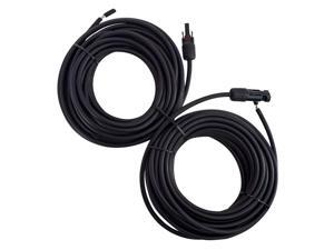 RENOGY® One Pair of 40ft. 10AWG Adaptor Kit Solar Cable PV with MC4 Female and Male Connectors - Connect Solar Panel and Charge Controller RENOGY® One Pair of 40ft. 10AWG Adaptor Kit Solar Cable PV with MC4 Female and Male Connectors - Connect Solar Panel and Charge Controller