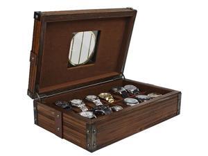 Steampunk MacGuffin 12-pc Watch Box (MSRP:$200) Steampunk MacGuffin 12-pc Watch Box (MSRP:$200)