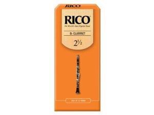 Rico Bb Clarinet Reeds, Strength 2.5, 25-pack RCA2525 RICO Rico Bb Clarinet Reeds, Strength 2.5, 25-pack RCA2525 RICO