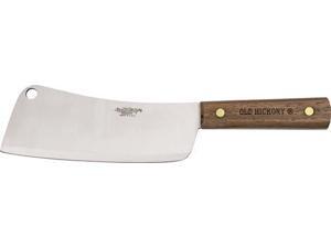 Old Hickory Knives OHOH7060 76 7" Cleaver 12" Overall 7 3/8" High Carbon Steel B Old Hickory Knives OHOH7060 76 7" Cleaver 12" Overall 7 3/8" High Carbon Steel B