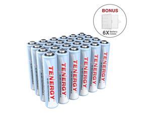 Tenergy AAA Rechargeable Battery, High Capacity 1000mAh NiMH AAA Battery, 1.2V Triple A Batteries 24-Pack, Bonus 6 Battery Cases Tenergy AAA Rechargeable Battery, High Capacity 1000mAh NiMH AAA Battery, 1.2V Triple A Batteries 24-Pack, Bonus 6 Battery Cases