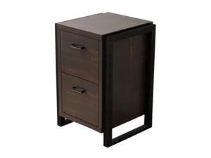 Offex Home Office 2 Drawer Vertical File Storage Cabinet - Dark Chocolate Offex Home Office 2 Drawer Vertical File Storage Cabinet - Dark Chocolate