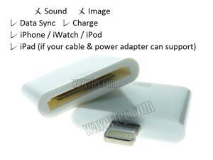 Apple 30 Pin Female to 8 Pin Lightning Male Adapter Converter Data Sync and Charge Connector for iPhone 6S Plus 6 Plus 6+ 5S 5C 5 iPad Air 2 iPad Mini 3 2 4 iPod Touch 5G 5 5th iPod Nano 7 7G OEM Apple 30 Pin Female to 8 Pin Lightning Male Adapter Converter Data Sync and Charge Connector for iPhone 6S Plus 6 Plus 6+ 5S 5C 5 iPad Air 2 iPad Mini 3 2 4 iPod Touch 5G 5 5th iPod Nano 7 7G OEM
