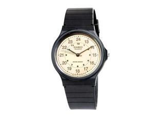Casio 3-Hand Analog Water Resistant Watch (Black) Casio 3-Hand Analog Water Resistant Watch (Black)