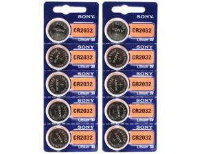 10pk Sony Coin Cell Battery CR2032 3V Lithium Replaces DL2032, BR2032 FAST SHIP 10pk Sony Coin Cell Battery CR2032 3V Lithium Replaces DL2032, BR2032 FAST SHIP