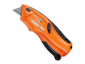 Trades Pro Self-Retracting Squeeze Knife, Safety Automatically Close - 838013 Trades Pro Self-Retracting Squeeze Knife, Safety Automatically Close - 838013