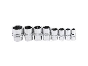 Powerbuilt 8 Piece SAE Zeon Socket Set Damaged Hex up to 85% Rounded - 941323 Powerbuilt 8 Piece SAE Zeon Socket Set Damaged Hex up to 85% Rounded - 941323