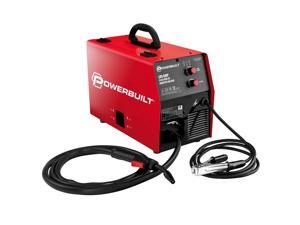 Powerbuilt 125A Portable IGBT Inverter Wire Feed MIG Flux Welder - 240131 Powerbuilt 125A Portable IGBT Inverter Wire Feed MIG Flux Welder - 240131