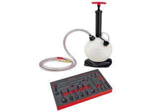Powerbuilt 6-Liter ATF Fluid Filler Kit with 14 Piece Vehicle Adapters - 240237 Powerbuilt 6-Liter ATF Fluid Filler Kit with 14 Piece Vehicle Adapters - 240237